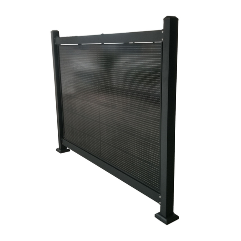 Vertical Solar Fence Mounting System