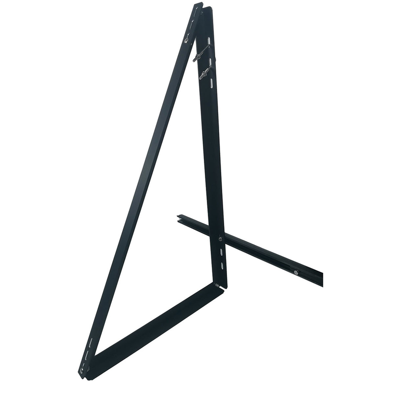 Home Used Universal High Efficiency Solar Power Mounting System Black Triangle Bracket for Balcony