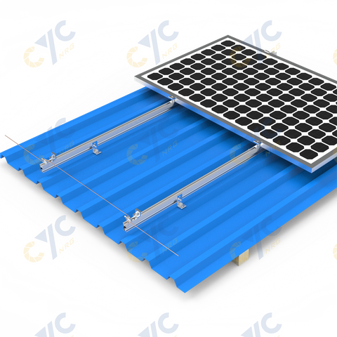 Super Commercial Solar Panel Roof Mounting System Bracket Hook L Feet Clamp 