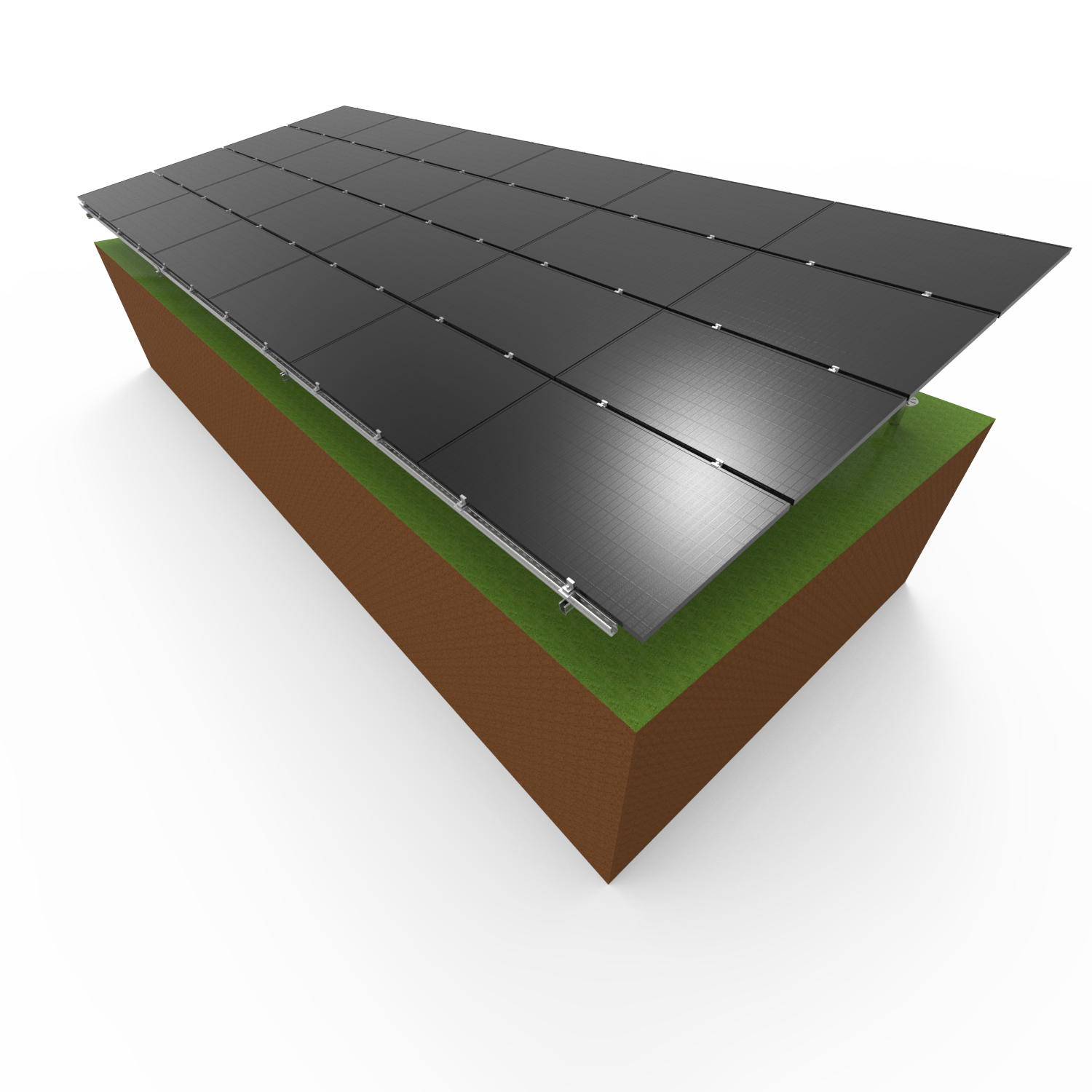 Zinc+Aluminum+ Magnesium Solar Mounting Structure PV Bracket for Solar System