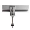 Customizable Solar Bracket Stainless Steel L Feet with Hanger Bolt for Metal Roof Mounting