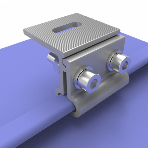 Solar Bracket Metal Roof Standing Seam Clamp