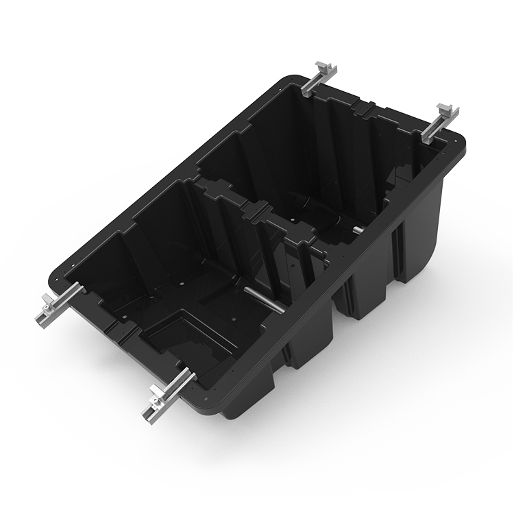 Plastic Solar Panel Ballasted Bracket