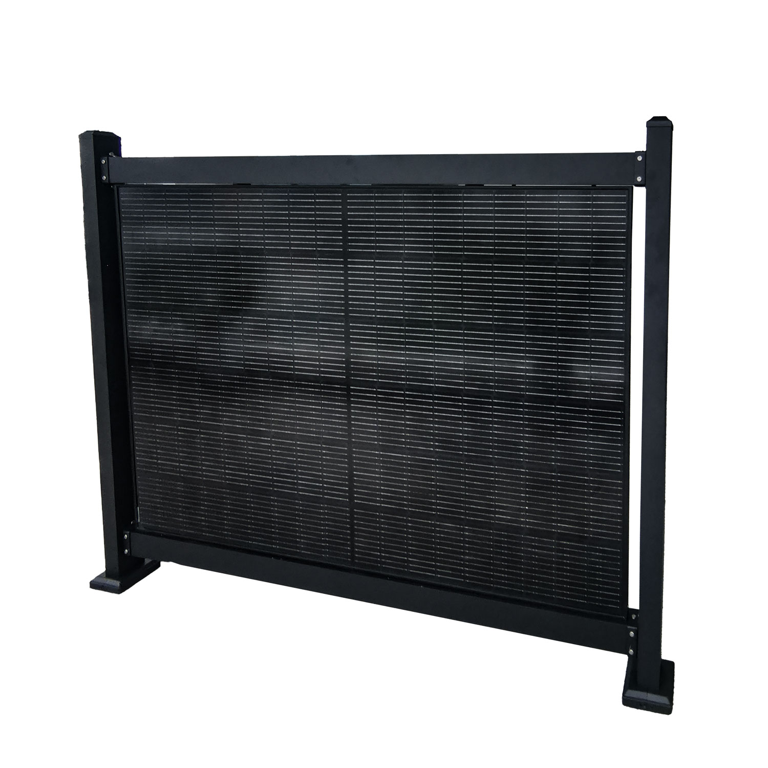 Vertical Solar Fence Mounting System