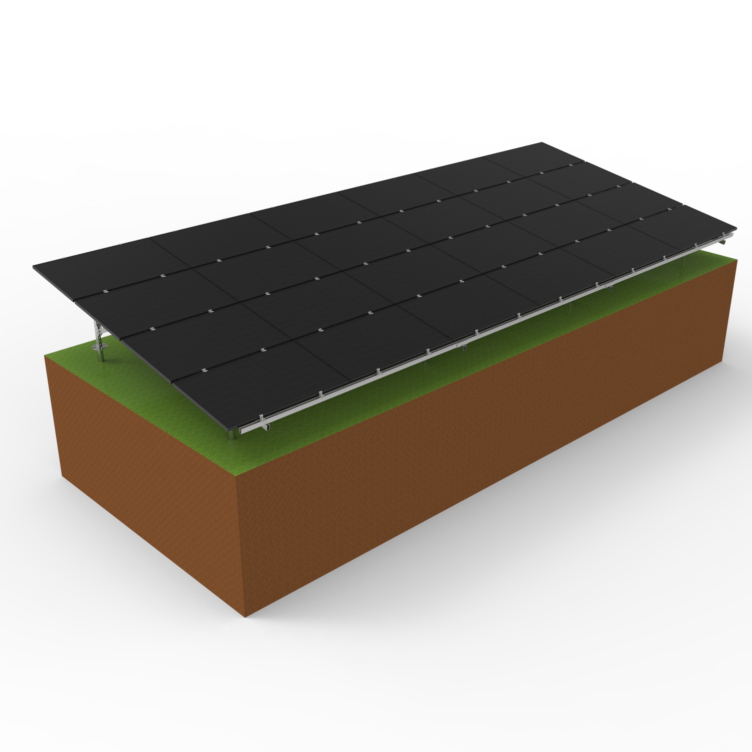 Zinc+Aluminum+ Magnesium Solar Mounting Structure PV Bracket for Solar System