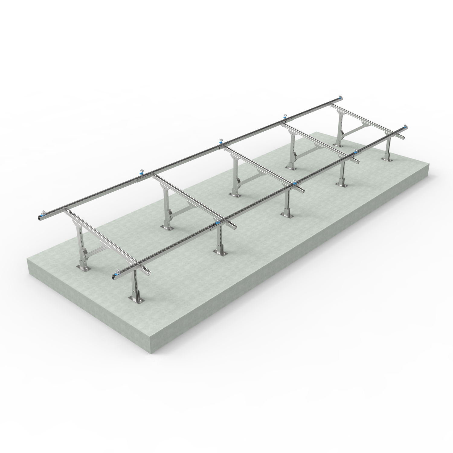 Customizable Solar Brackets Zinc+Aluminum+ Magnesium PV Brackets/ Solar Brackets Structure for Solar System PV Mounting