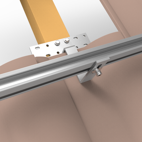 Factory Direct Supply Adjustable Stainless Steel Solar Tile Roof Mounting Bracket