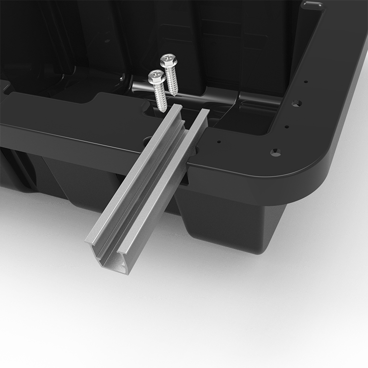 Plastic Solar Panel Ballasted Bracket