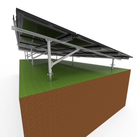 Zinc+Aluminum+ Magnesium Solar Mounting Structure PV Bracket for Solar System