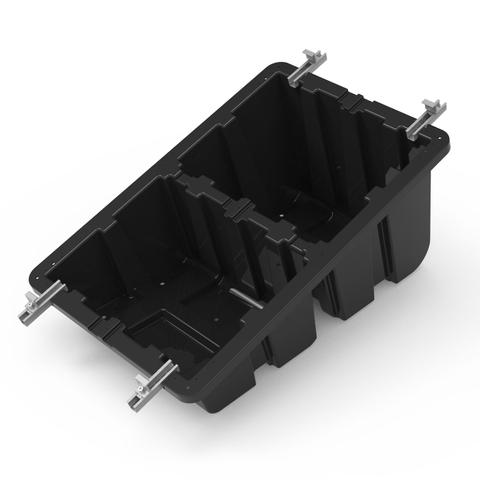 ODM OEM Solar Panel Mounting Photovoltaic Plastic Bracket Ballasted PP System for Flat Roof