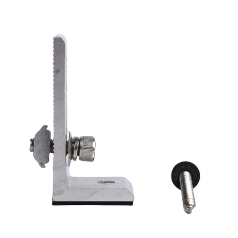 Solar Panel Installation Racking System Aluminum Bracket L Feet for Metal Roof