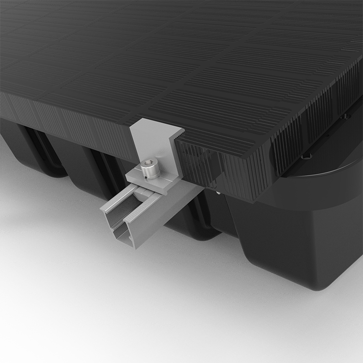 Plastic Solar Panel Ballasted Bracket