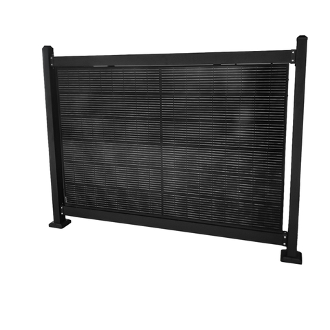 Vertical Solar Fence Mounting System
