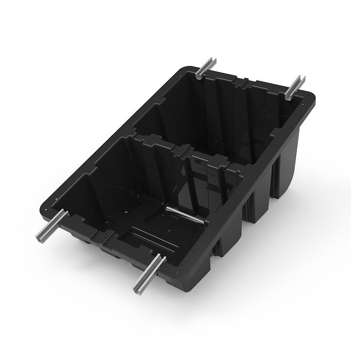 Plastic Solar Panel Ballasted Bracket